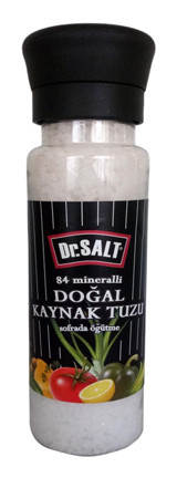 Dr.Salt İyotsuz Kristal Kaynak Tuzu Değirmen 275 gr