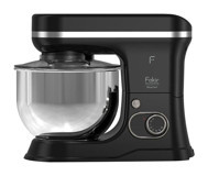 Fakir Mixy Cheef Çelik 1500 W 5 lt Standlı Hamur Yoğurma Makinesi Siyah