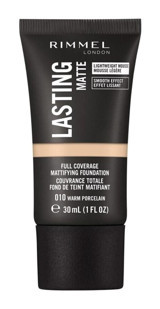 Rimmel London Lasting Matte 010 Warm Porcelain Krem Tüp Fondöten 30 ml