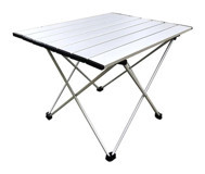 Electroon 56x40 cm Çantalı Dikdörtgen Alüminyum Gövdeli Gri Kamp Masası