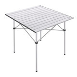Panipal XL 72x70 cm Çantalı Dikdörtgen Alüminyum Gövdeli Gri Kamp Masası