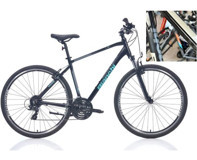 Bianchi T0017-Fs 28 Jant 24 Vites Şehir Bisikleti Bej-Siyah