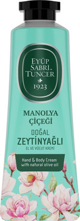 Eyüp Sabri Tuncer Zeytinyağlı Manolya Çiçeği Tüm Ciltler Vegan Parfümsüz El Kremi 50 ml