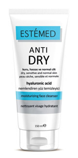 Estemed Anti-Dry Kuru, Normal ve Hassas Ciltler Yüz Temizleme Jeli 150 ml