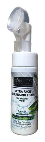 Kontes For Men Mentol Ferahlığı Tüm Ciltler Yüz Temizleyici Köpük 160 ml