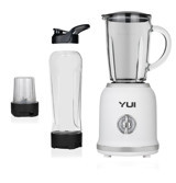 Yui M18 750 ml Cam Buz Kırıcılı Turbo Fonksiyonlu 4 Bıçaklı Tekli Büyük Sürahili Blender Beyaz