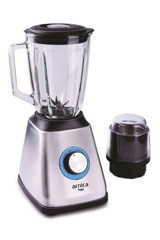 Arnica 39010 Vega Lüx 1000 ml Cam Buz Kırıcılı Turbo Fonksiyonlu 4 Bıçaklı Tekli Büyük Sürahili Blender Gri