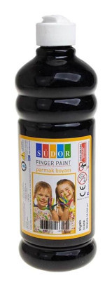 Südor Sd8009-14 Yıkanabilir 500 ml Siyah Parmak Boyası