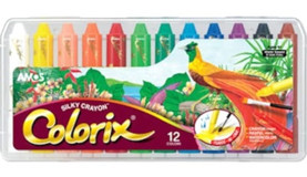 Amos Colorix Silky Crayon 12'li Kalem Pastel Boya