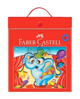 Faber-Castell 5281125137 Çantalı 36'lı Kalem-Yağlı Pastel Boya