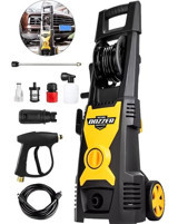 Dozzer DZ160 3000 W Deterjan Hazneli Tekerlekli 160 bar Elektrikli Basınçlı Yıkama Makinesi
