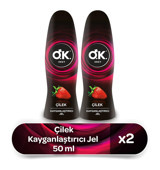 Okey Çilekli Kayganlaştırıcı Jel 2x50 ml
