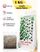 Kakulem Organik Yeşil Mercimek 1kg