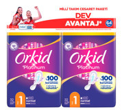 Orkid Platinum İnce 32'li Hijyenik Ped 2 Adet