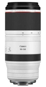 Canon RF 100-500 mm f/4.5 Teleconverter Lens Objektif