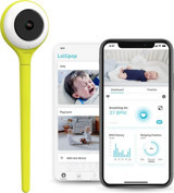 Lollipop Hareket Sensörlü Gece Görüşlü Dijital Kablosuz 2K IP Bebek Kamerası Yeşil