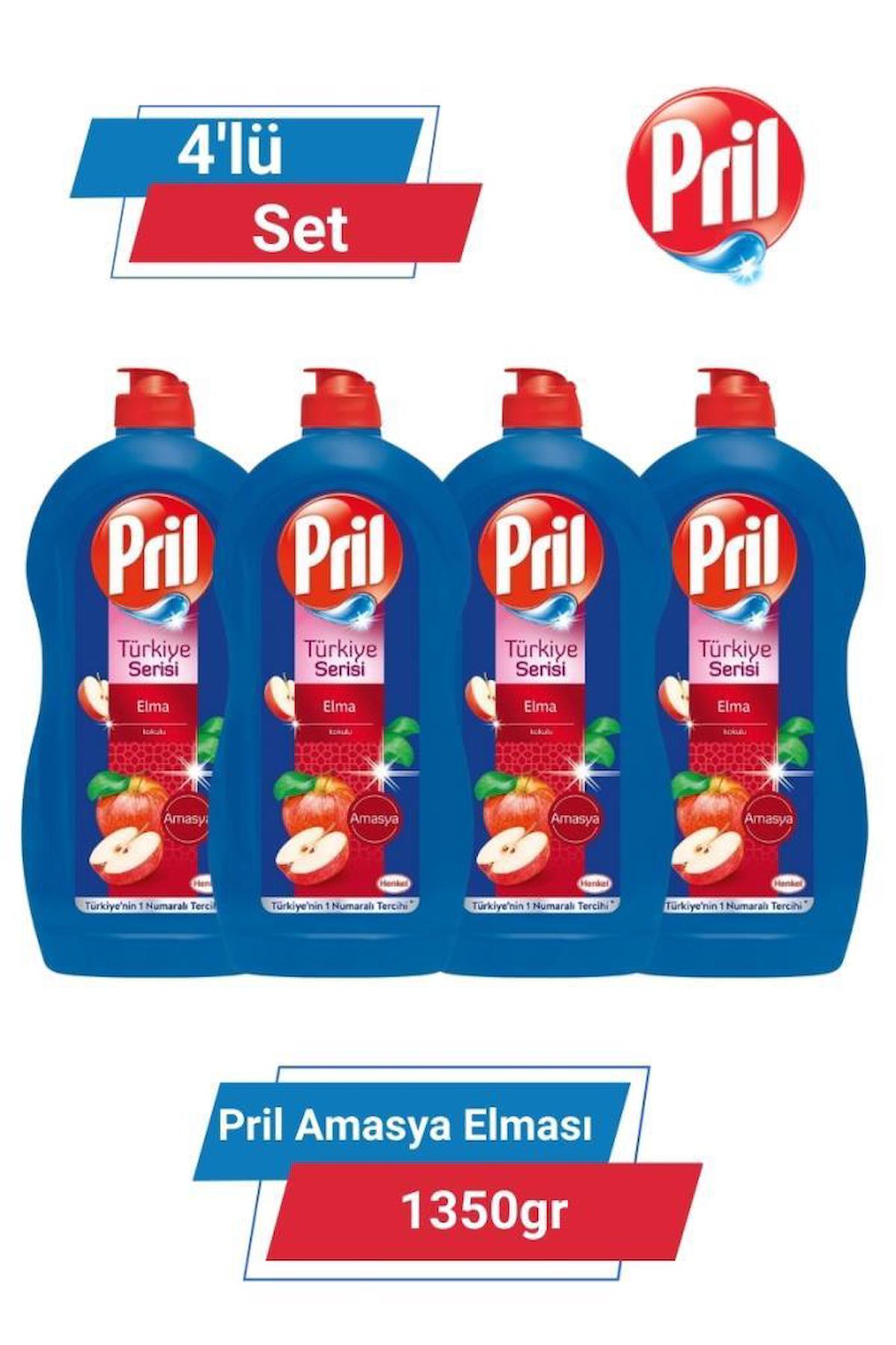 Pril Amasya Elması Kokulu Sıvı El Bulaşık Deterjanı 3x1.35 lt