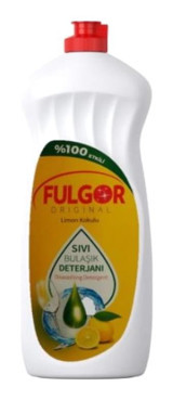 Fulgor Limon Kokulu Sıvı El Bulaşık Deterjanı 750 ml