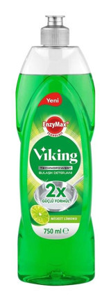 Viking Technopower Misket Limonu Kokulu Sıvı El Bulaşık Deterjanı 750 ml