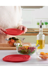 Paşabahçe Yuvarlak Cam Saklama Kabı 1.45 lt