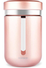 Karaca Mastermaid Rose Gold Yuvarlak Cam Saklama Kabı 650 ml