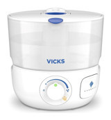 Vicks VUL585E4 2.5 lt 35 dB Işıklı İyonizerli Taşınabilir Şarjlı Mini Soğuk Buhar Makinesi