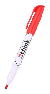 Deli U00640 Standart Silinebilir Kırmızı Tahta Kalemi