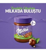 Milka Sürülebilir Kakaolu - Fındıklı Sütlü Çikolata 350 gr 2'li