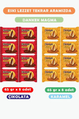 Ülker Dankek Çikolata Karamel Kek 16x65 gr
