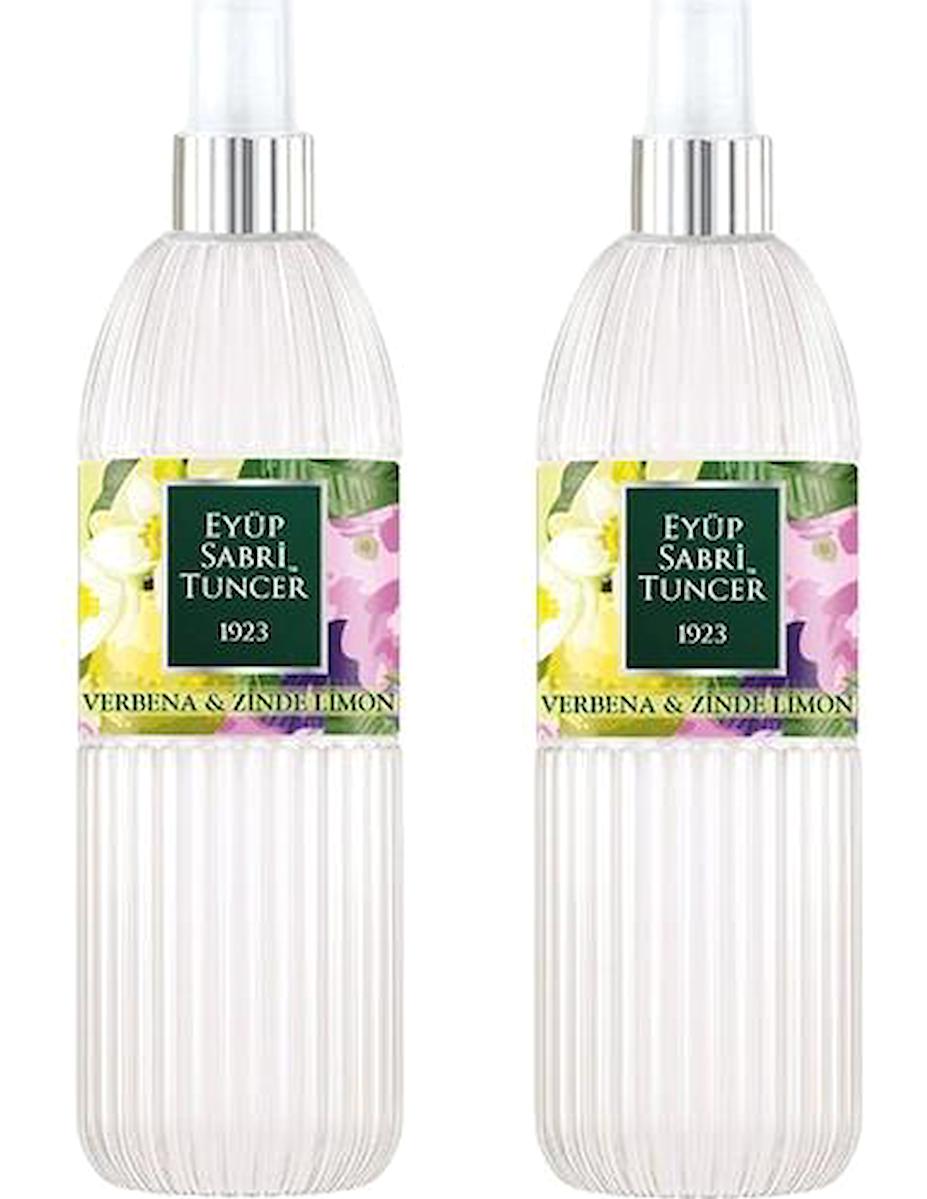 Eyüp Verbena-Zinde Limon Sprey Pet Şişe Kolonya 2x150 ml