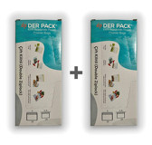 Der Pack Orta-Büyük Kilitli Buzdolabı Poşeti 2x50'li