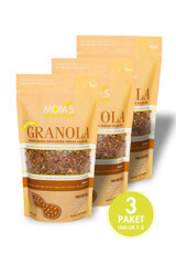 Mom's Natural Foods Yer Fıstıklı Granola 3x360 gr