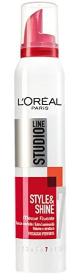 L'oréal Paris Studio Line Style&Shine 7 Şekillendirici Hacim Veren Saç Köpüğü 200 ml