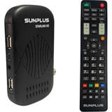 Sunplus Starlink Turbo İnternetli Mini Çanaklı-Çanaksız Full HD Uydu Alıcısı