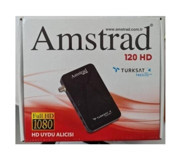 Amstrad 120HD Harici Mini Çanaklı Full HD Uydu Alıcısı