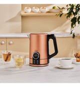 Karaca 2303 Çelik 1.7 lt 2200 W Işıklı Klasik Bakır Kettle