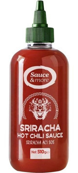 Sauce&More Sarımsaklı 510 gr Sriracha Acı Sos