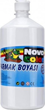 Nova Color NC-286 1 kg Tekli Beyaz Parmak Boyası