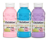 ChildGen Yıkanabilir 350 ml 3'lü Çok Renkli Parmak Boyası