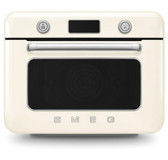 Smeg 50’s Style Izgaralı Dijital Retro Fanlı Mini Fırın Krem