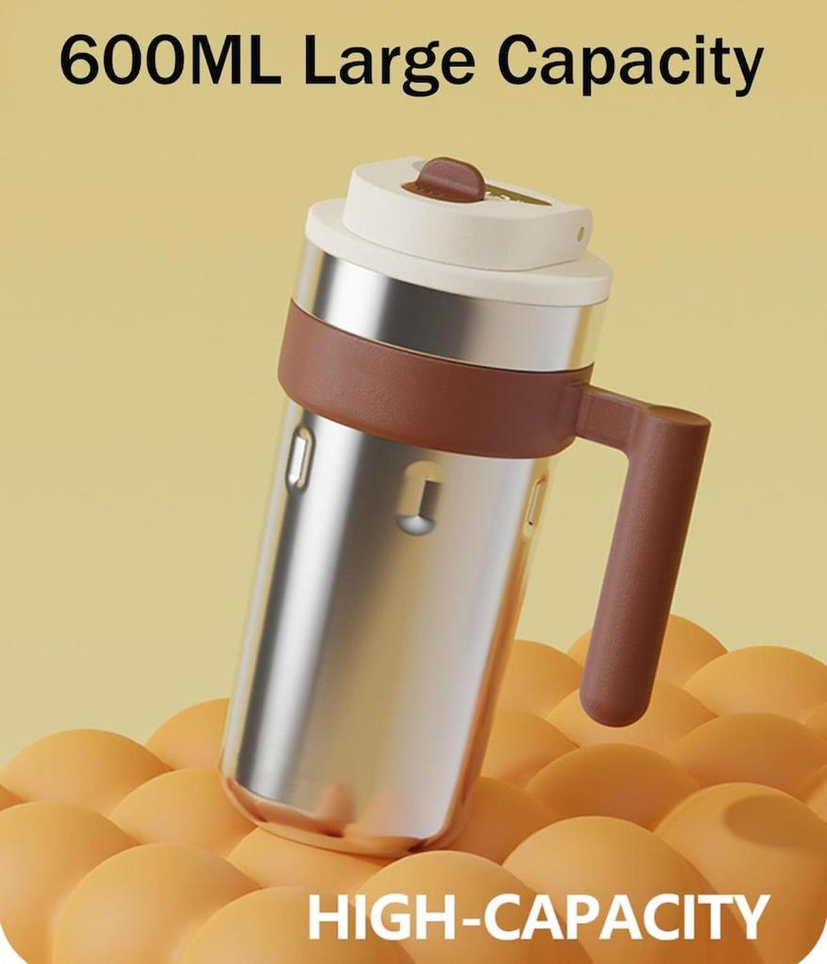 Vagonlife Vgn2009 Paslanmaz Çelik 600 ml Outdoor Bardak Termos Gri - Gümüş