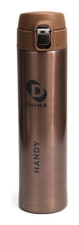 Daima Handy Paslanmaz Çelik 520 ml Outdoor Termos Termos Bronz