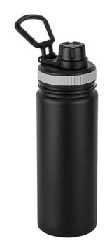 Tantitoni Jar Paslanmaz Çelik 530 ml Outdoor Şişe Termos Siyah