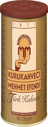 Kurukahveci Mehmet Efendi Teneke Sade Orta Kavrulmuş Türk Kahvesi 250 gr