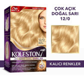Wella Koleston Supreme 12.0 Çok Açık Doğal Sarı Krem Saç Boyası 50 ml