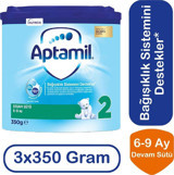 Aptamil Probiyotikli 2 Numara Devam Sütü 3x350 gr