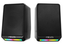 Mikado MD-178 RGB USB Kablolu 1+1 Bilgisayar Hoparlörü Siyah