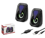 Hadron HD6054 USB Kablolu Mini 1+1 Bilgisayar Hoparlörü