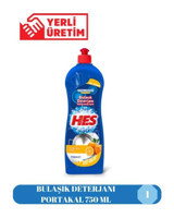 Hes Portakal Kokulu Jel El Bulaşık Deterjanı 750 ml