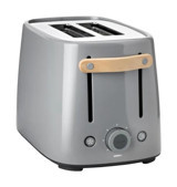 Stelton Emma 2 Dilim Kırıntı Tepsisi 870 W Gri Ekmek Kızartma Makinesi